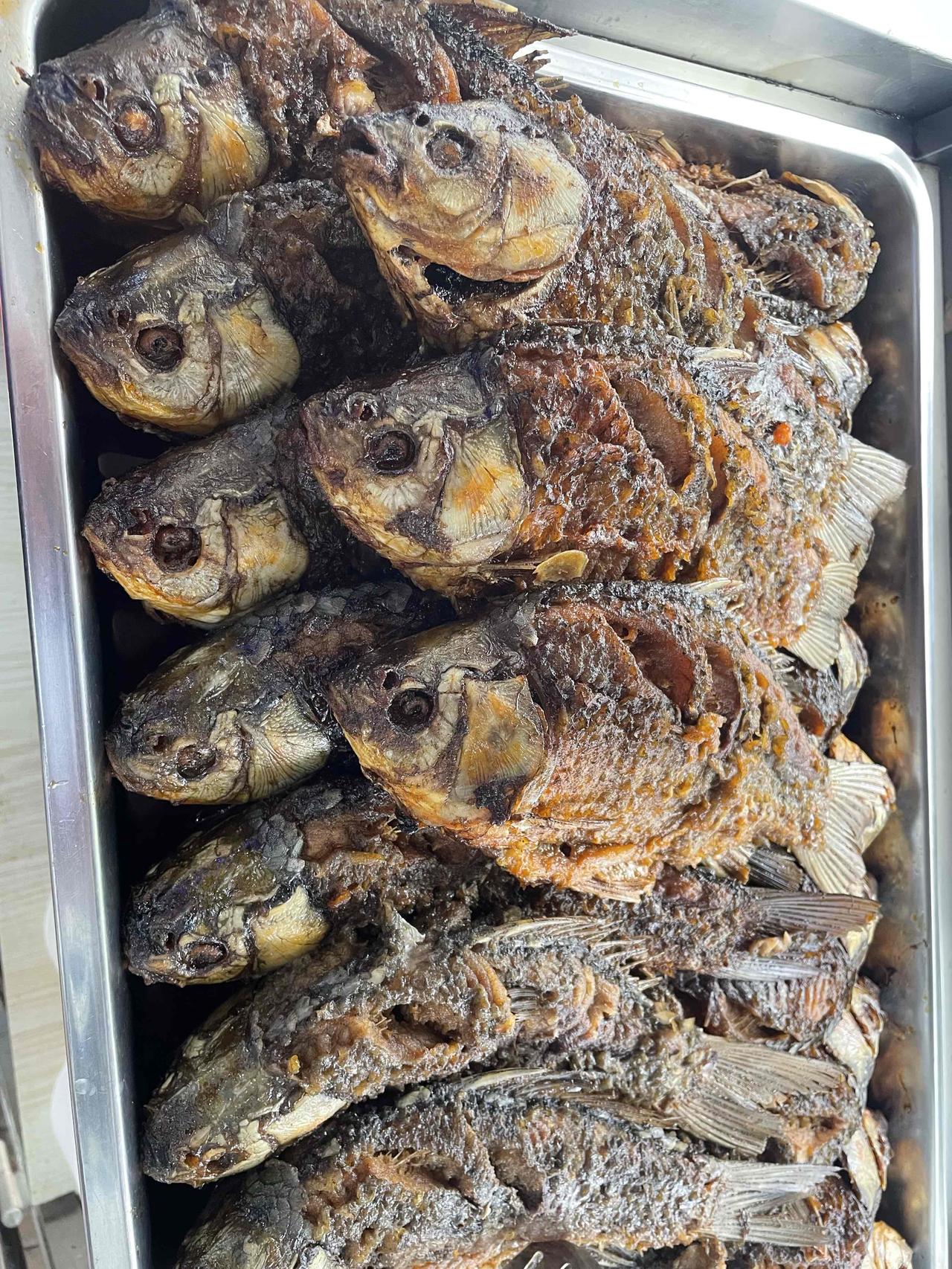 这个卤鱼，太入味了！

武汉亚洲大酒店后面，有一条逼仄的小巷，巷子里有很多小店，