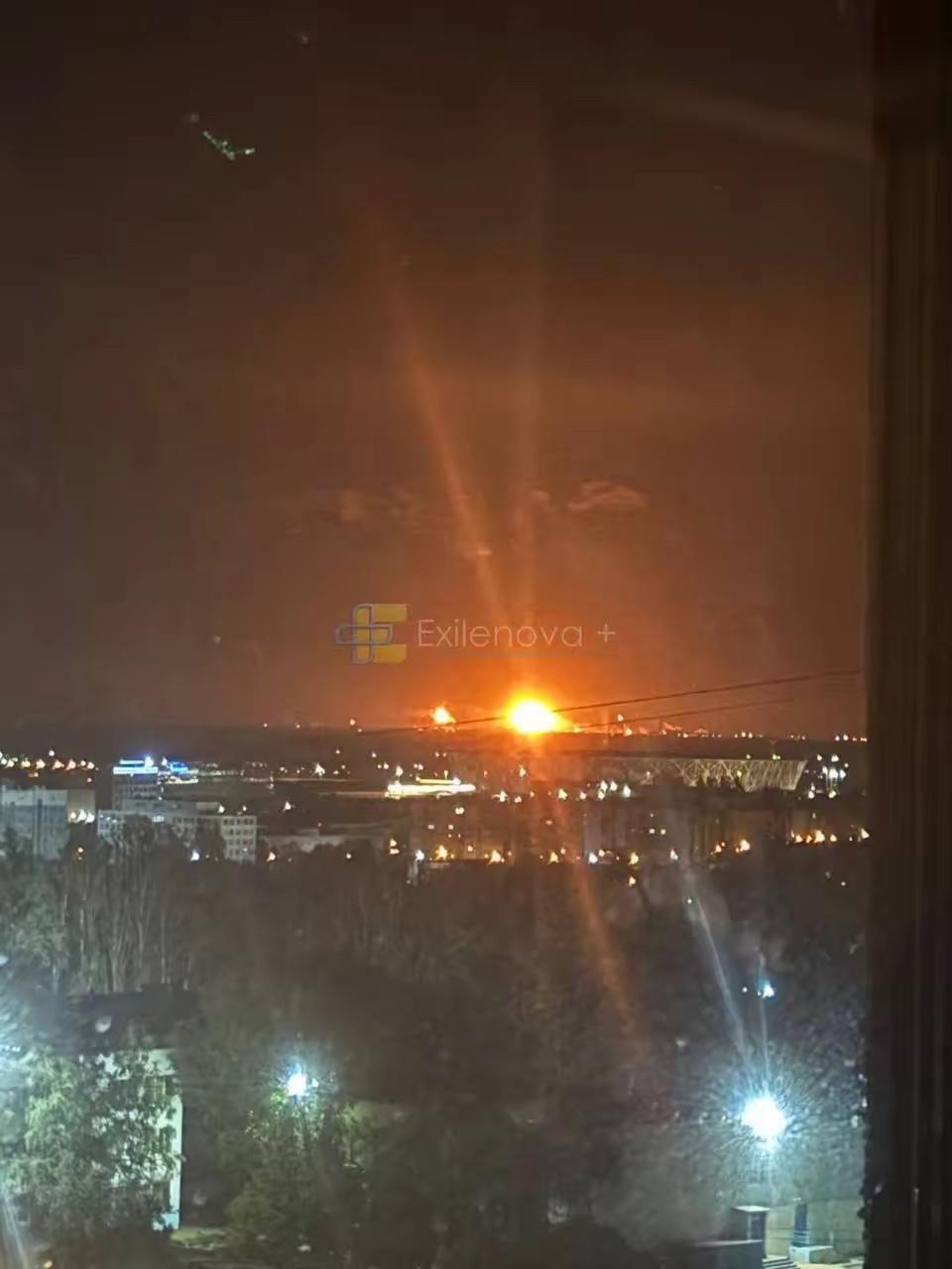5月28-29日夜间，俄罗斯伏尔加格勒遭到无人机袭击。袭击的目标是当地炼油厂——