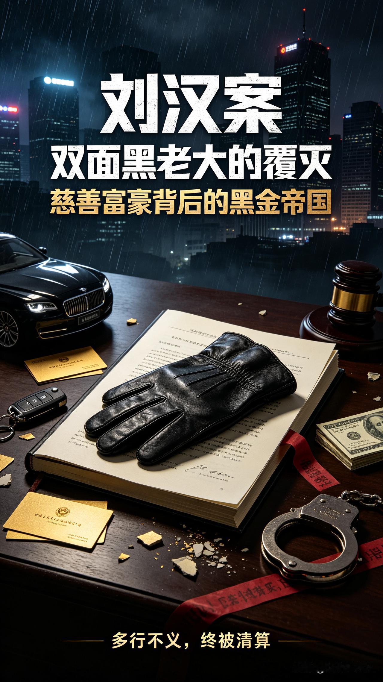 四川最狠黑老大刘汉：人前慈善首富，人后手上8条人命，结局大快人心
 
很多人印象