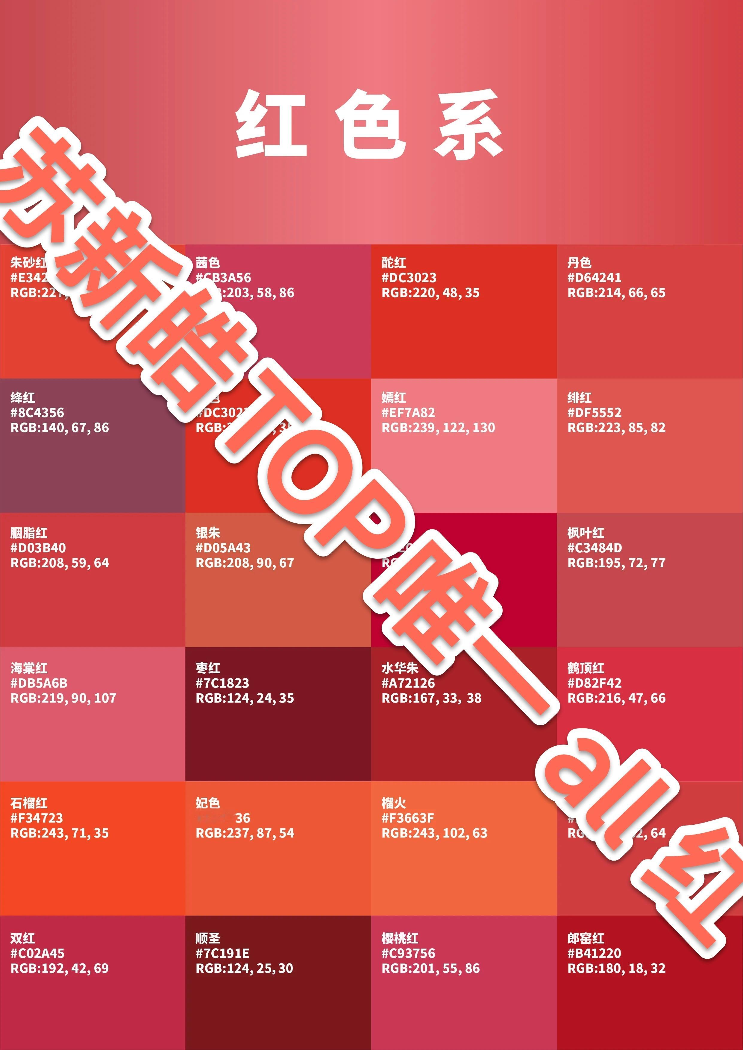 苏新皓 TOP唯一all红→红色是相爱的信号→紫红也是红大红大紫的红→可以买灯牌