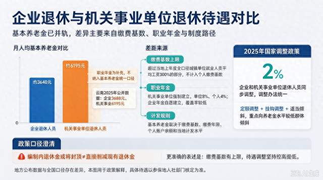 编制内退休金或将封顶？