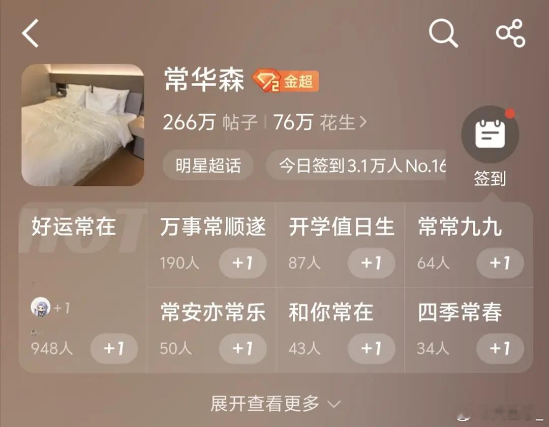 有🥜粉丝吗？超话头像怎么是一张床（是管理选错图片了 不能频繁改动 ​​​