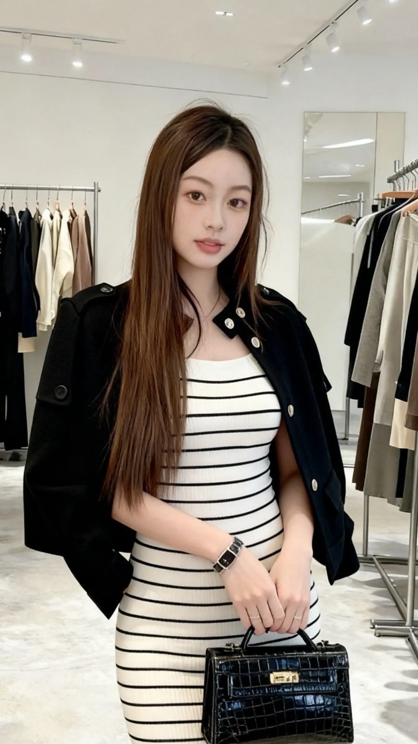 初春穿搭 这是春日look天花板吧 韩系穿搭 小香风