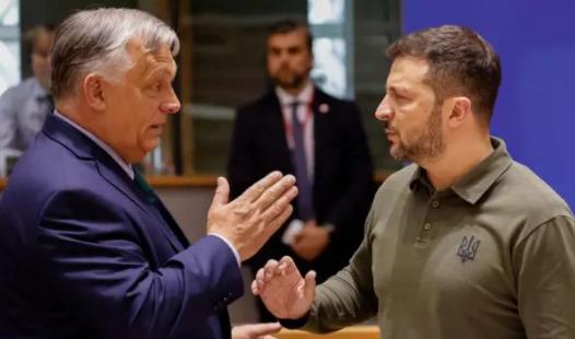 【泽连斯基表示，欧洲对乌克兰的援助被一个人阻挠——这个人就是欧尔班。 “我希望欧