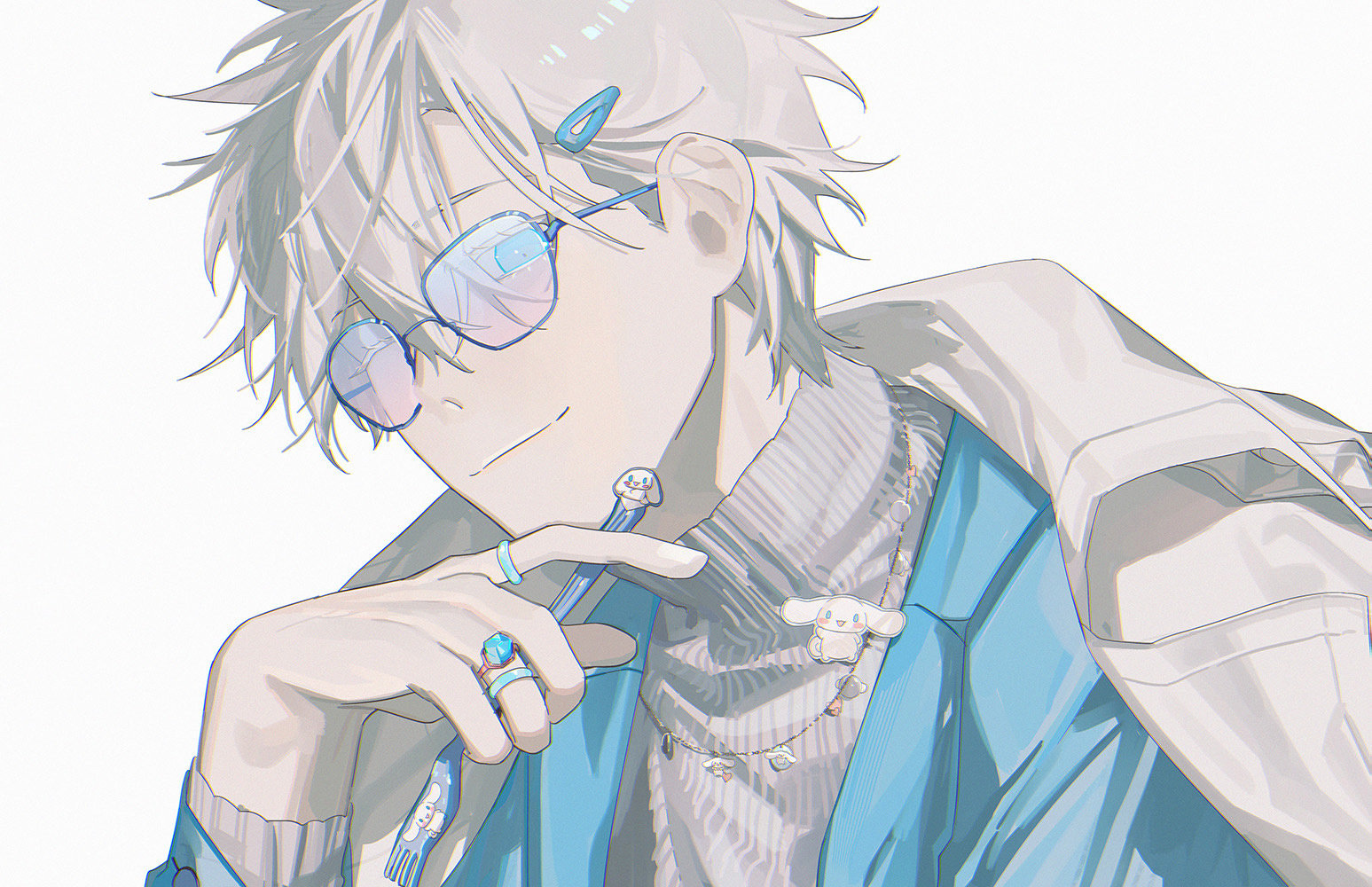 #咒术回战# 清新帅哥风 好好看（x:K00S_） ​​​