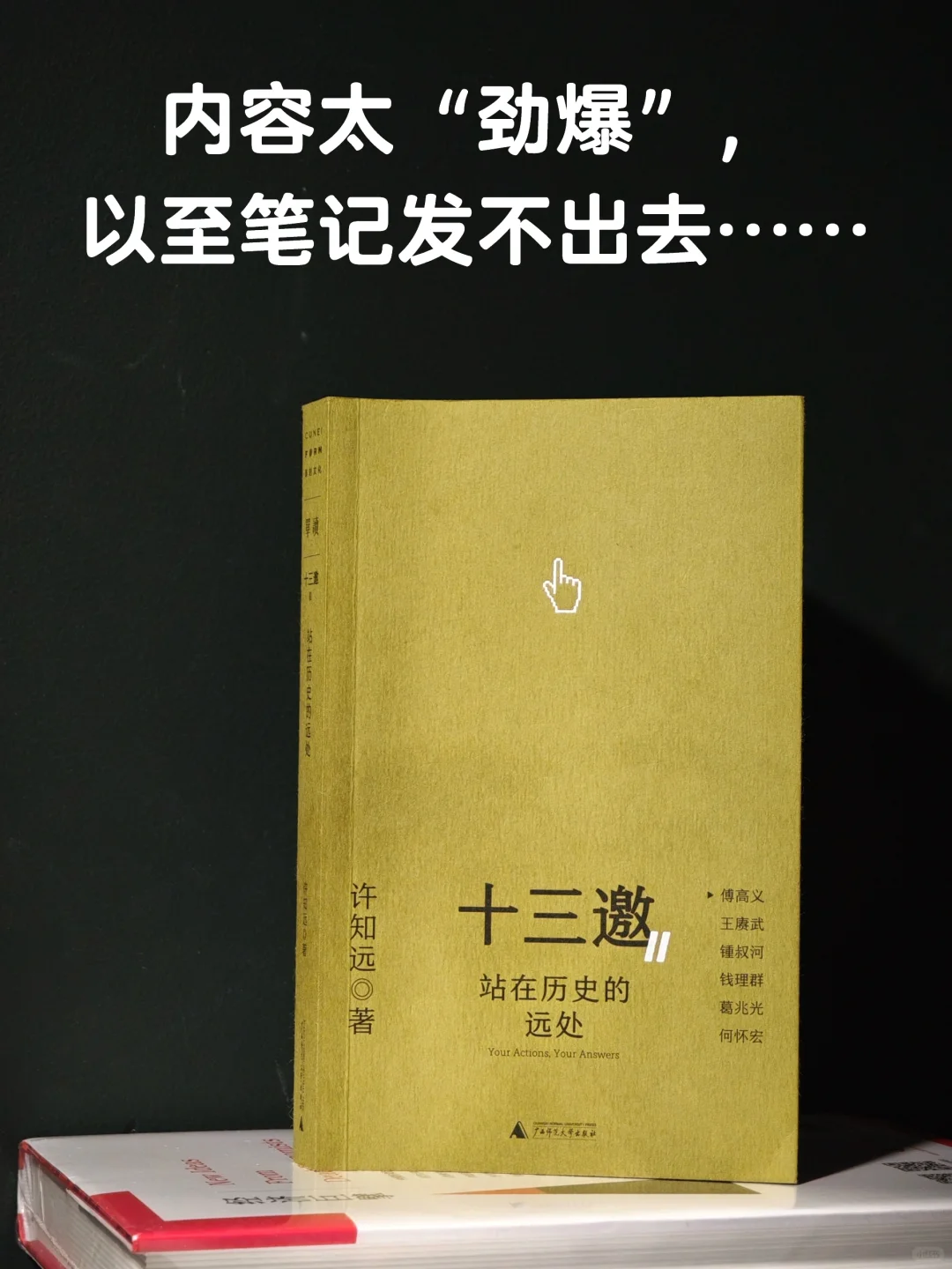 本书内容太“劲爆”，以至笔记发不出去……