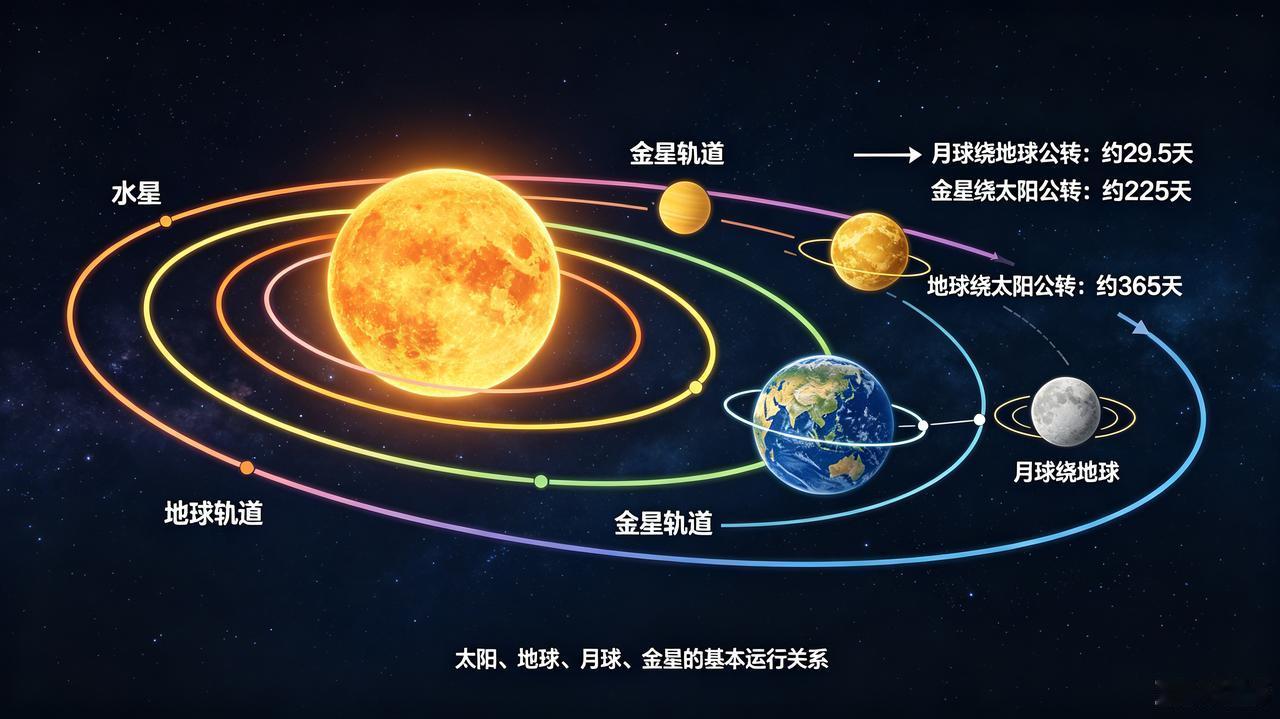 农历八月初四绝美金星伴月！看着近在咫尺，实则相隔千万里，看懂真实宇宙尺度

近日