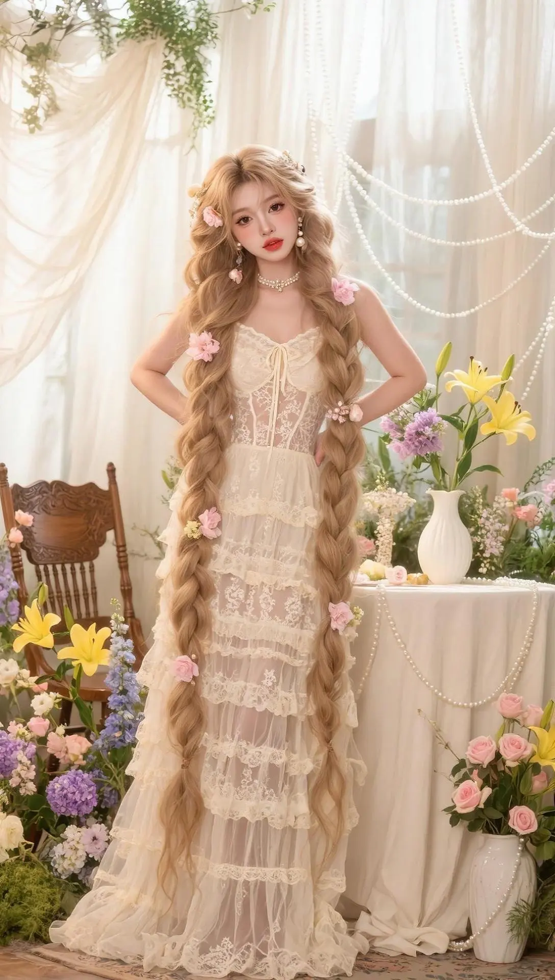 AI花房童话写真 ai创作 玩法合伙人计划 我在拍特效 AI写真