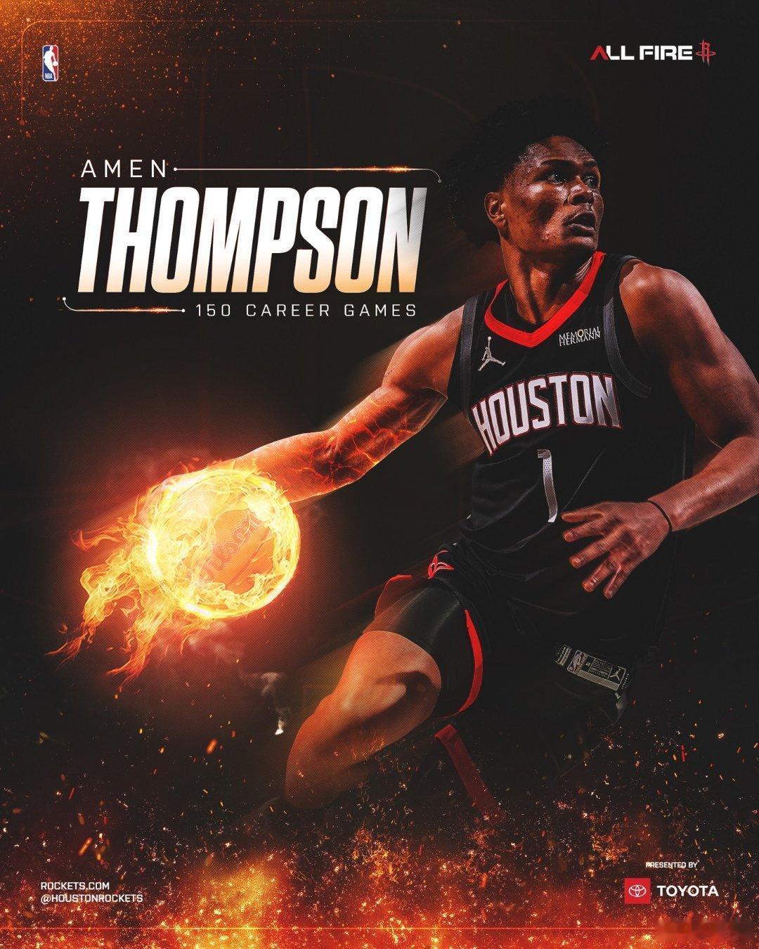 身高 6“8 及以下球员扣篮总数排行榜🔥1. 阿门·汤普森 – 44 次（2.