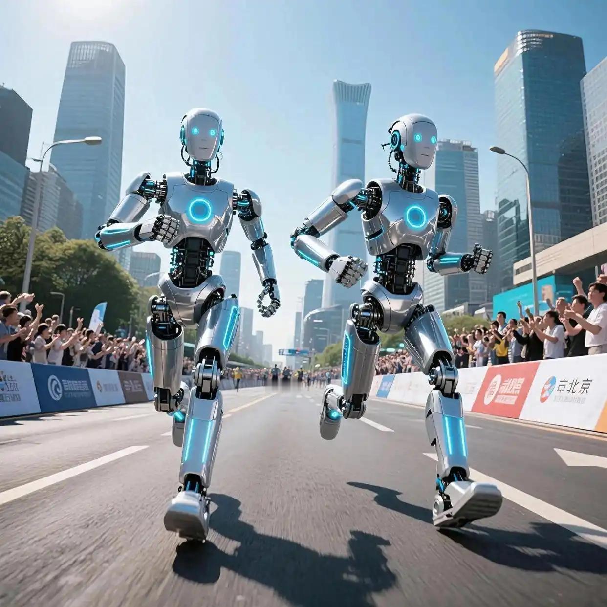 机器人半马超人类，有啥大惊小怪？
 
北京亦庄机器人半马，国产“闪电”50分26