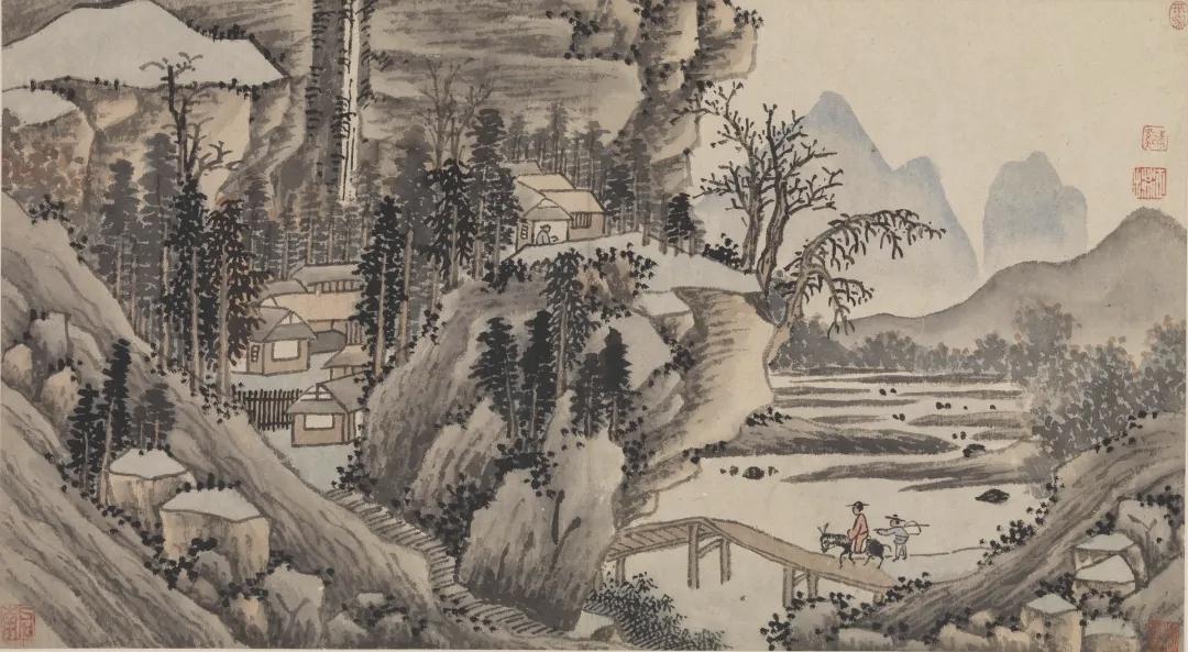 论仿古画的重要性笔墨雅韵的精髓全在里面。