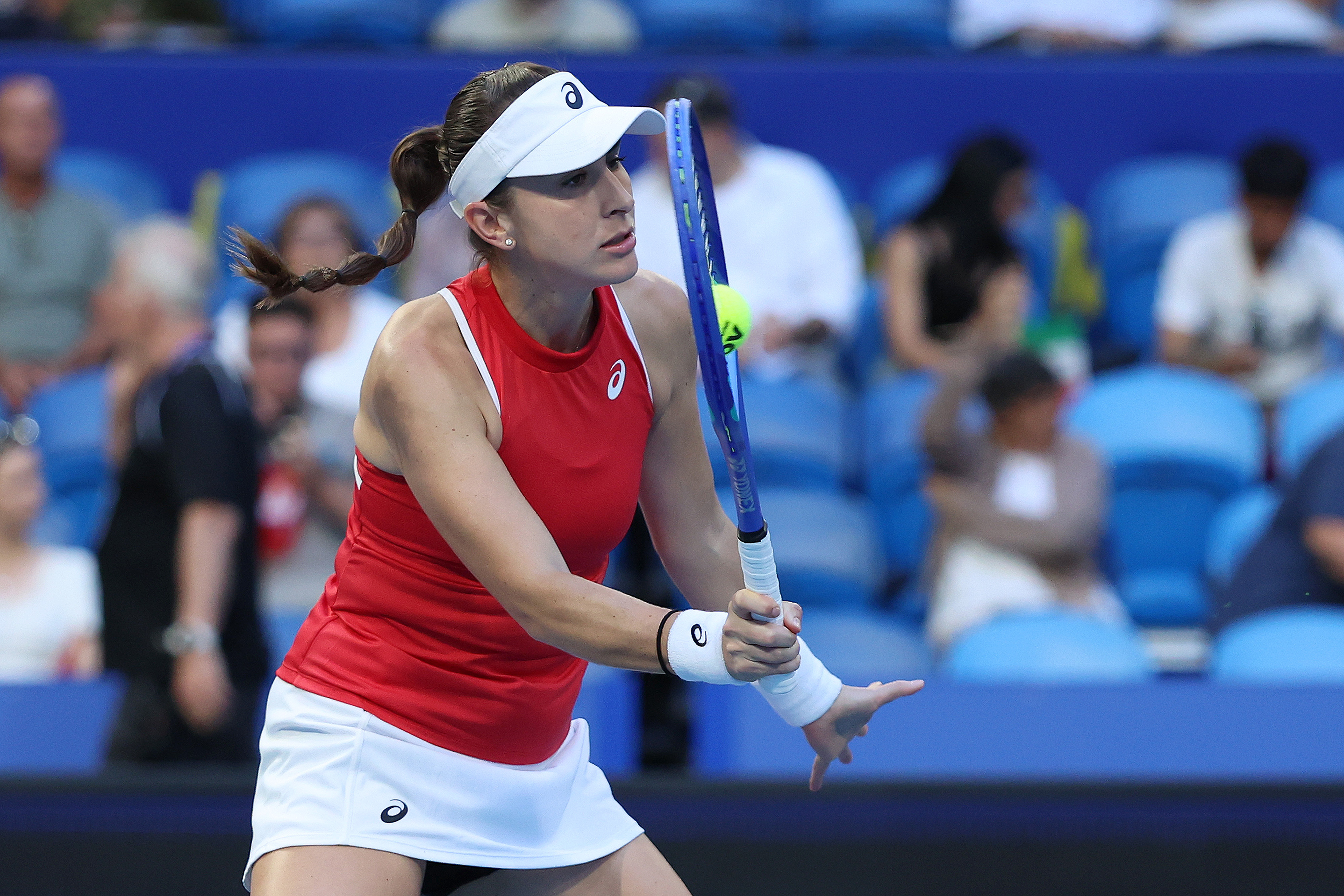 本西奇复仇鲍里妮👊2026联合杯 珀斯赛区C组焦点战，本西奇以6-4 6-3击