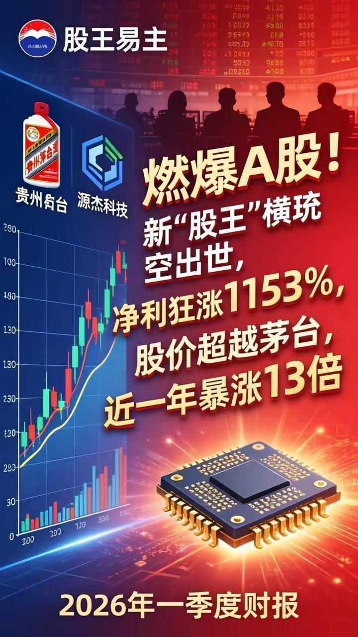 炸裂全场！A股新股王诞生！净利暴增1153%，力压茅台，一年狂翻13倍整个市场彻