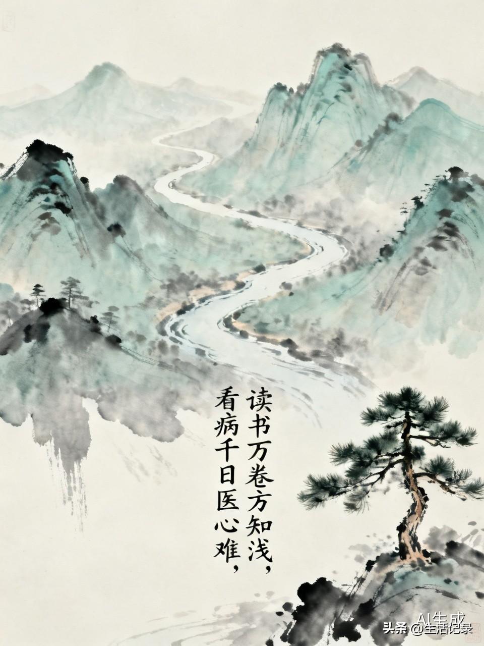 “读书万卷方知浅，看病千日医心难”，这句话太有深意了。读书再多，也会发现知识无穷