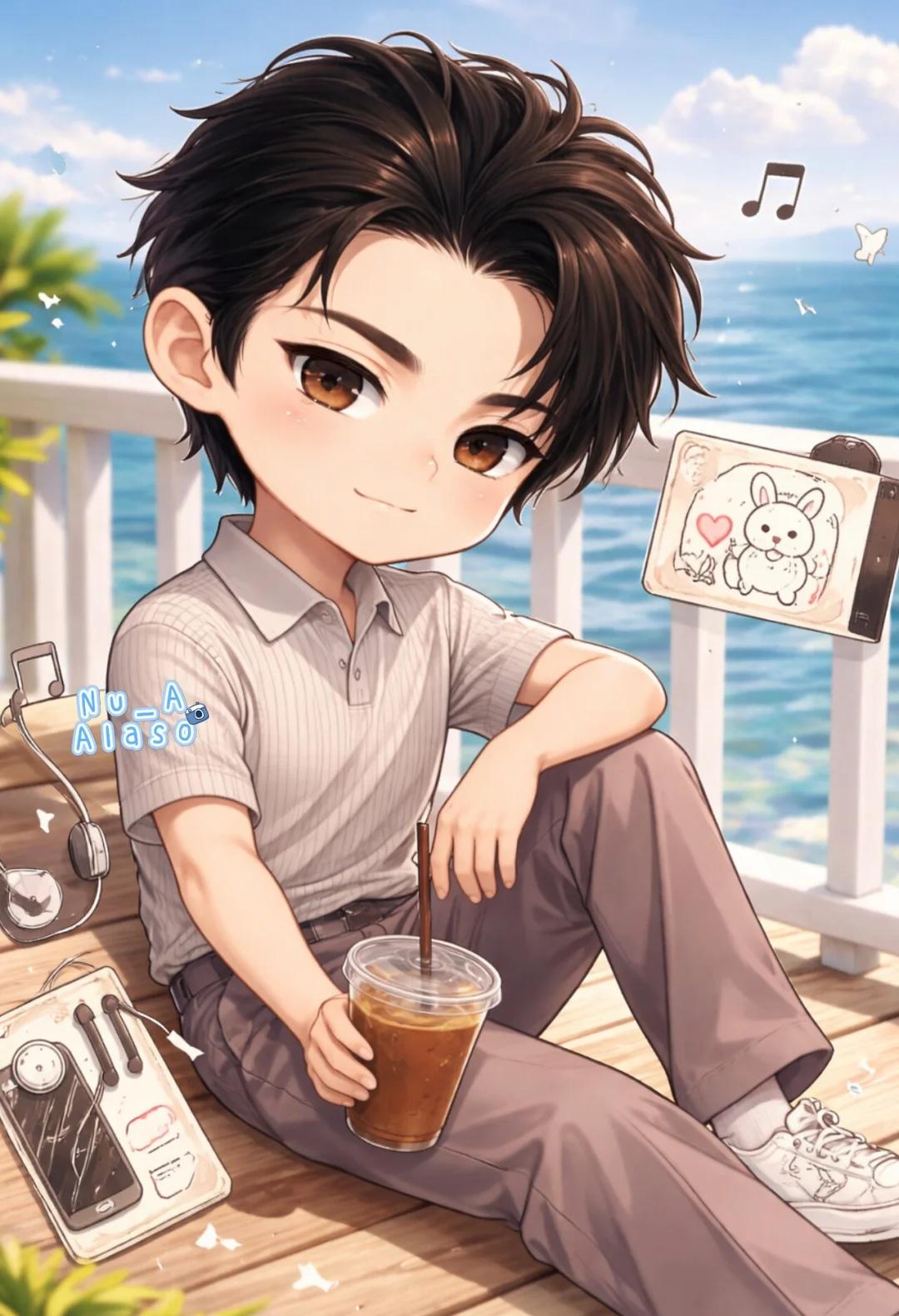 假日时光，吹着海风悠闲放松，
搭配 LESS IS MORE 的简单与质感 🌊