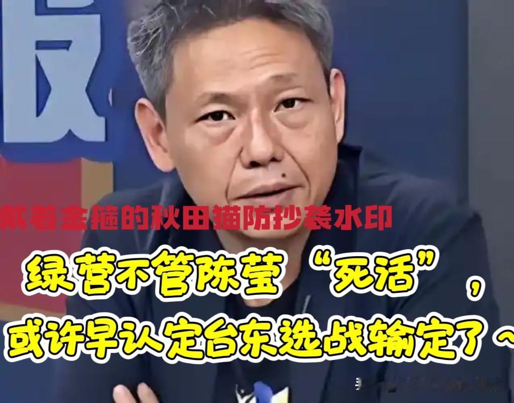 绿营已放弃台东选战？
谢寒冰嘲讽民进党当局：绿营自己人都不挺？民进党台东参选人陈