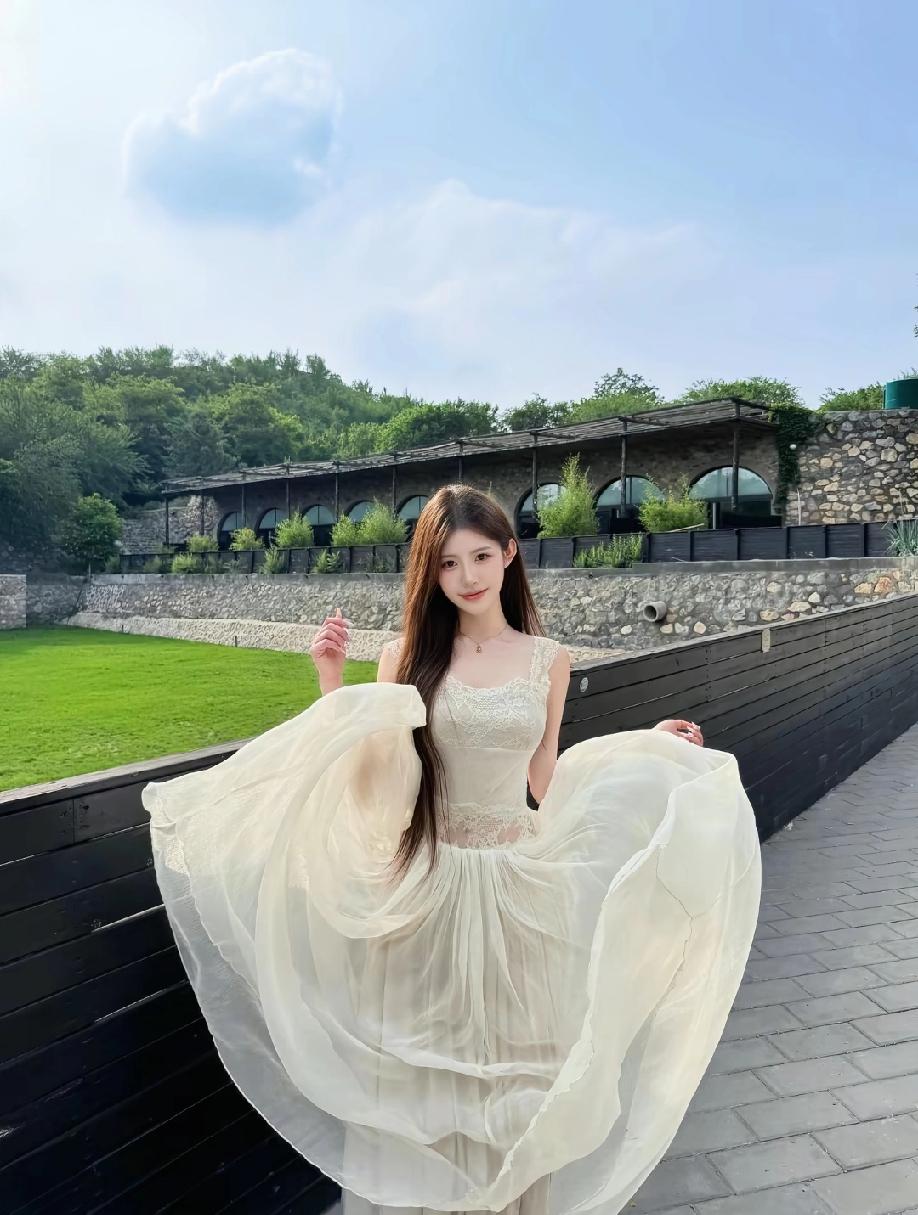 仙女下凡吗，太美了吧美女 女神 高雅气质美女 甜美 国色天姿美女照 清雅仙气美女
