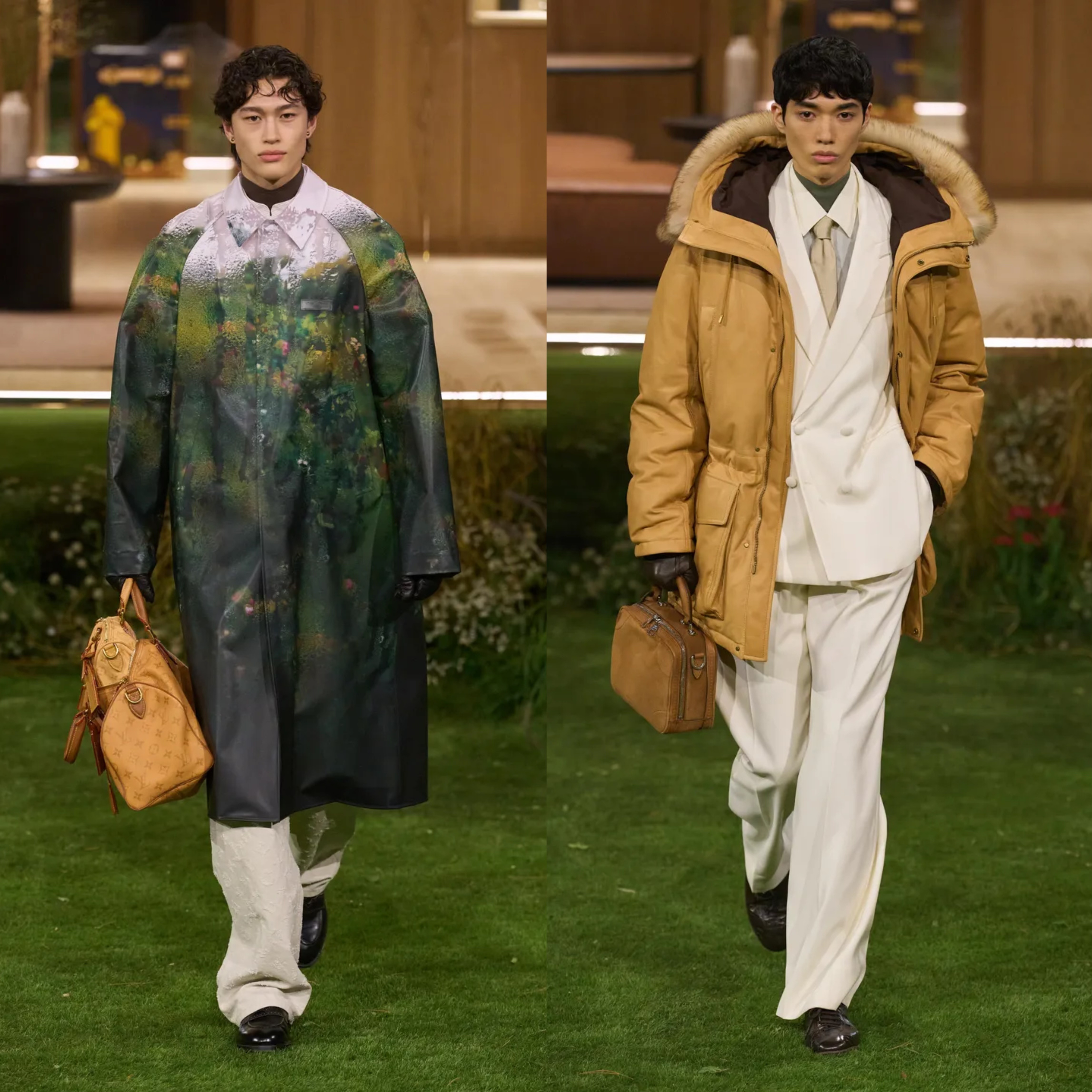 2026秋冬男装秀落幕，创意总监Pharrell Williams为品牌百年旅行