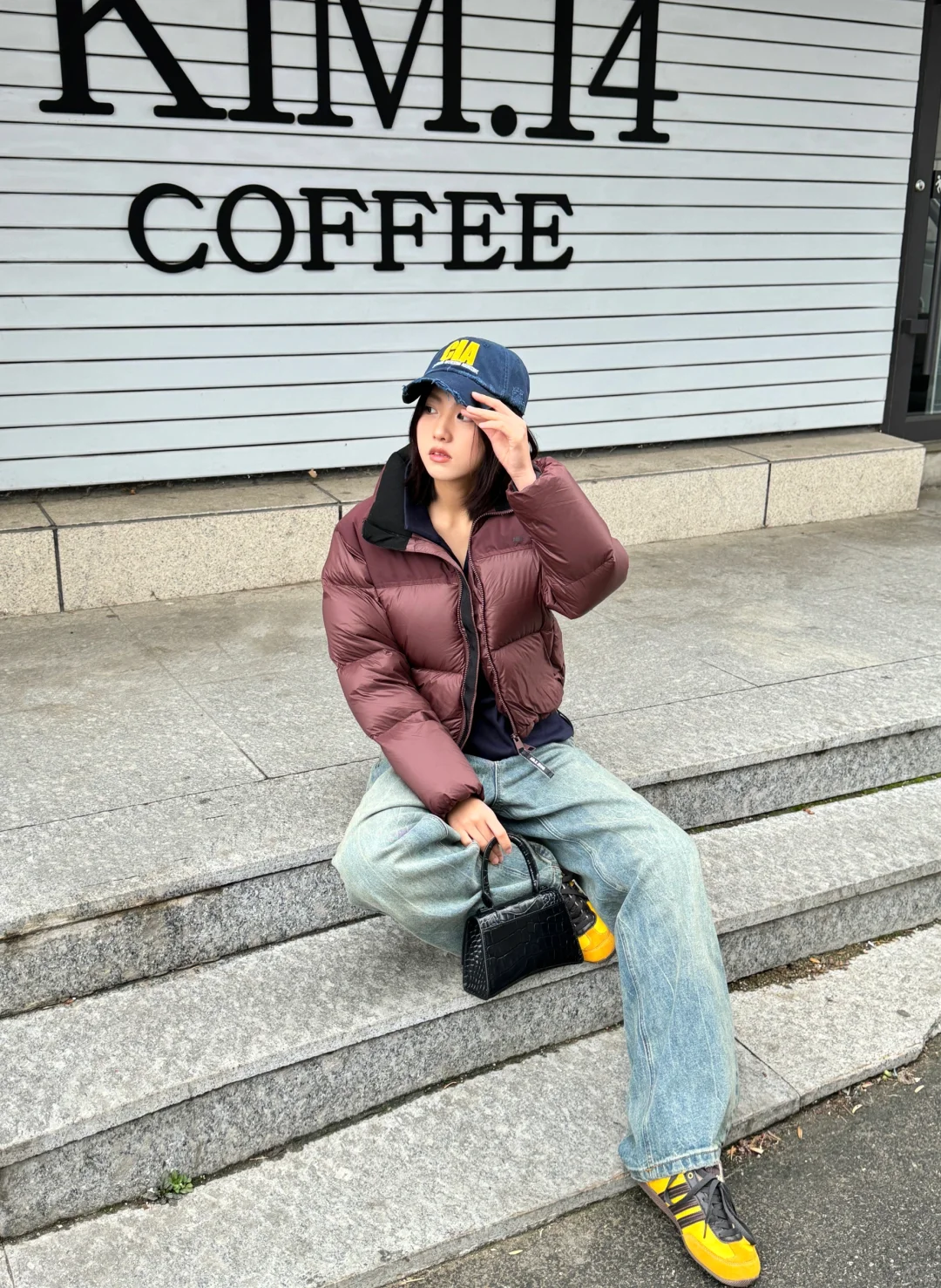 一个开门需要等的咖啡店☕️