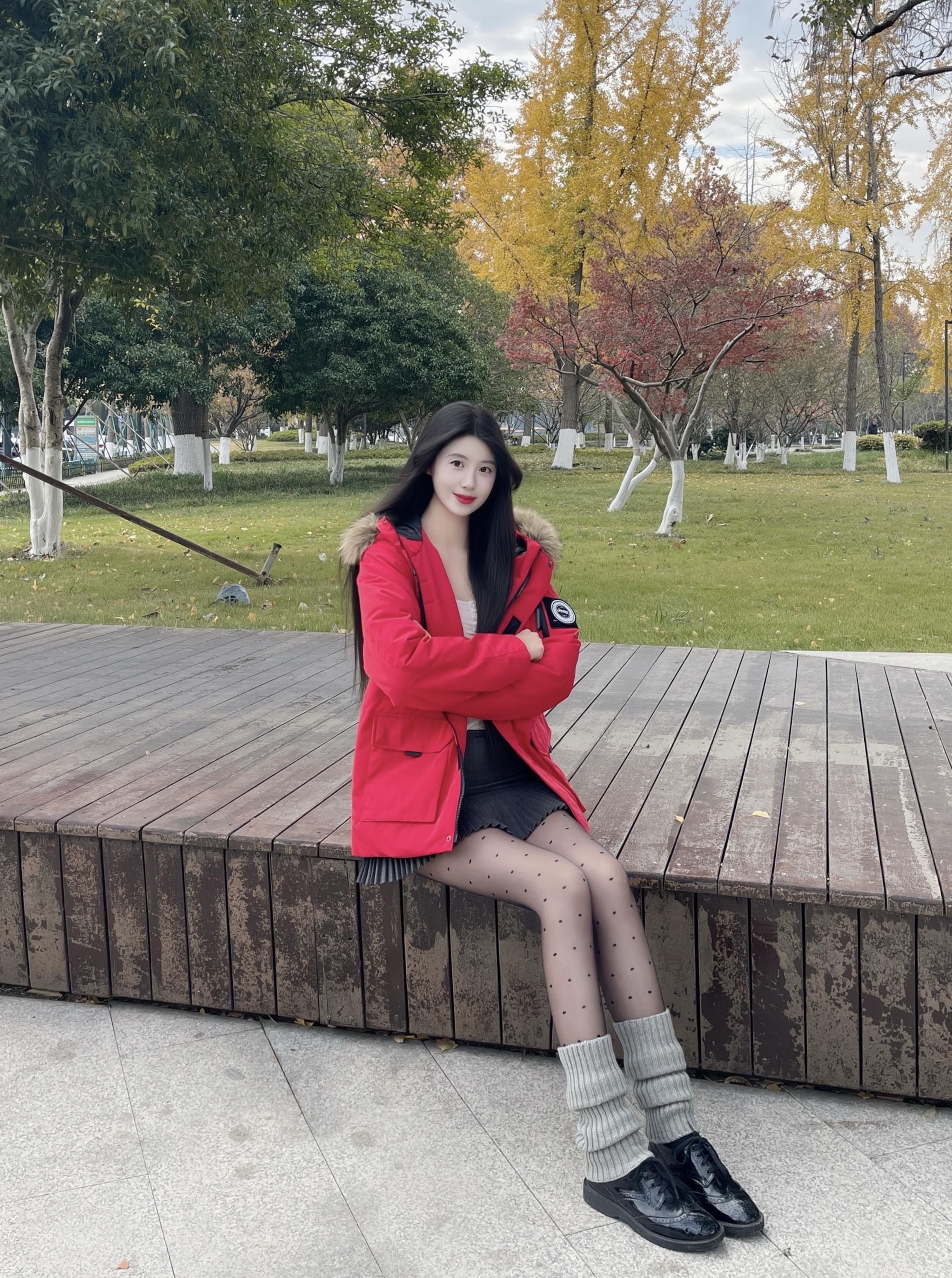 好喜欢红色系 好显白