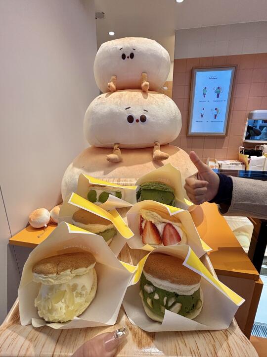 开了！开了！软fufu 的舒芙蕾🥯☁️～
