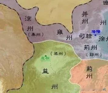 三国益州地图

面积不小
包括现在的四川、重庆、贵州、云南等地，
以及河南的一小