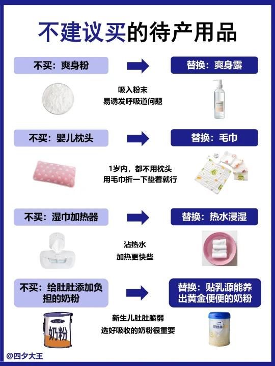 产后含泪总结！精简实用待产包清单，巨省钱‼️