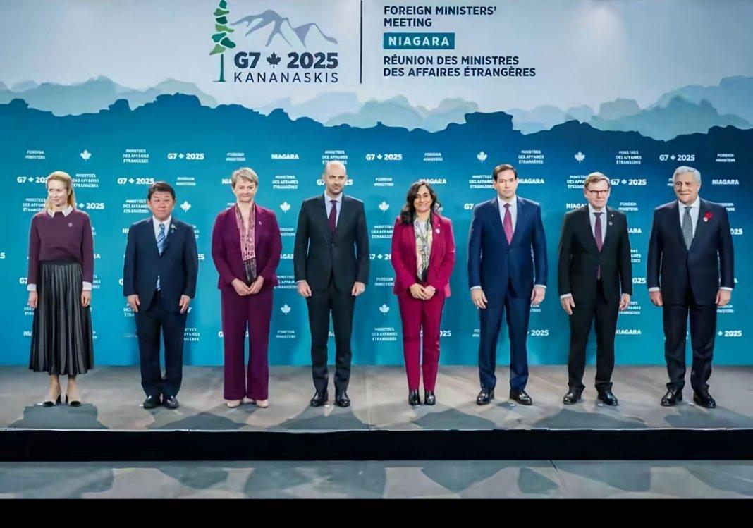 G7发表联合声明，不许中国援俄，不许对台动武，不许阻止稀土出口。 