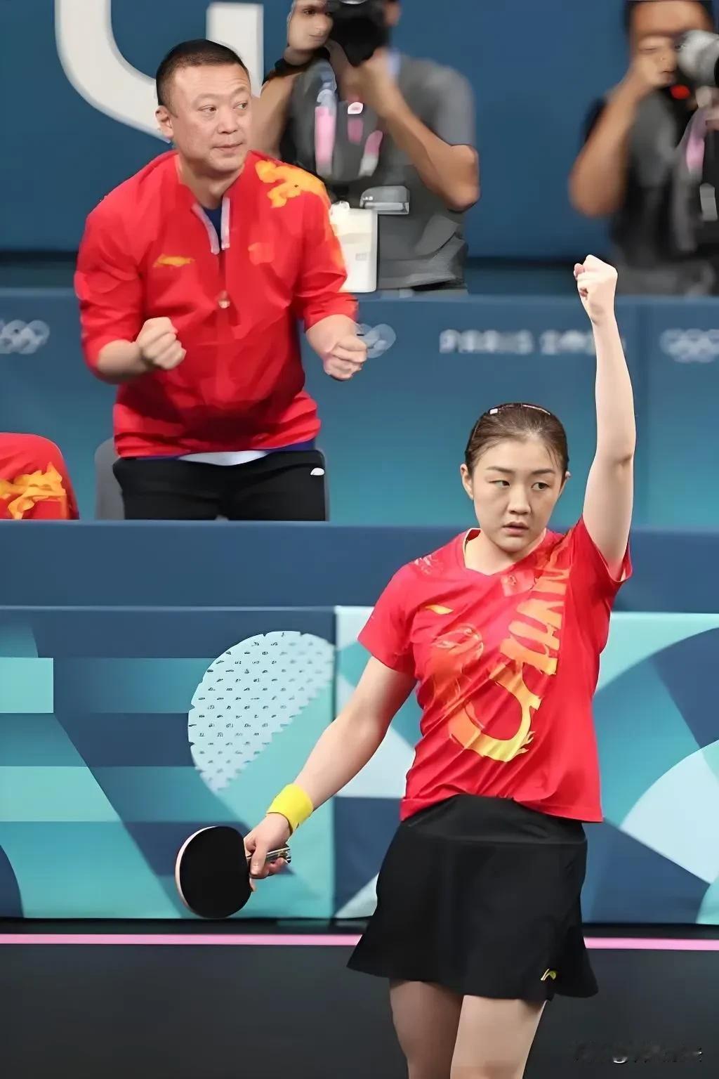 嘈杂、逆流、砥砺前行！陈梦就是打赢了！奥运赢两次，卫冕奥运冠军！
陈梦，就适合一