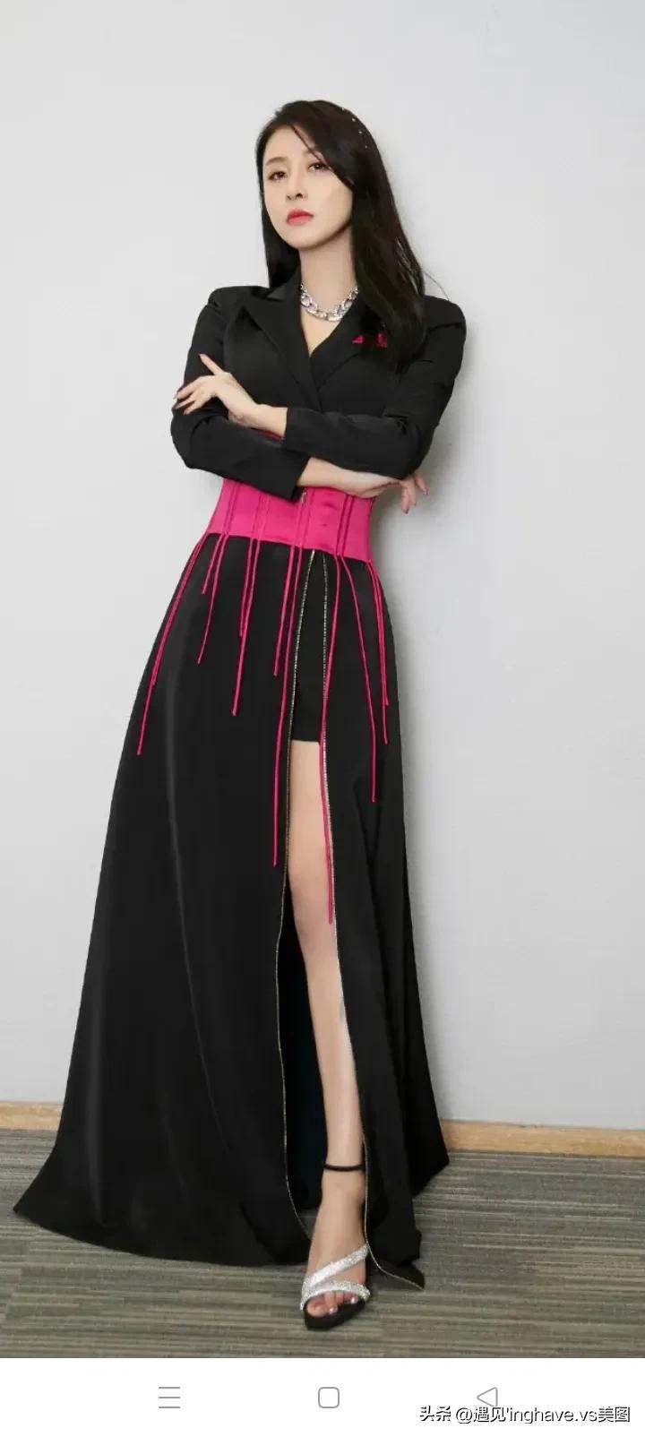 贾青景甜大美女气质好