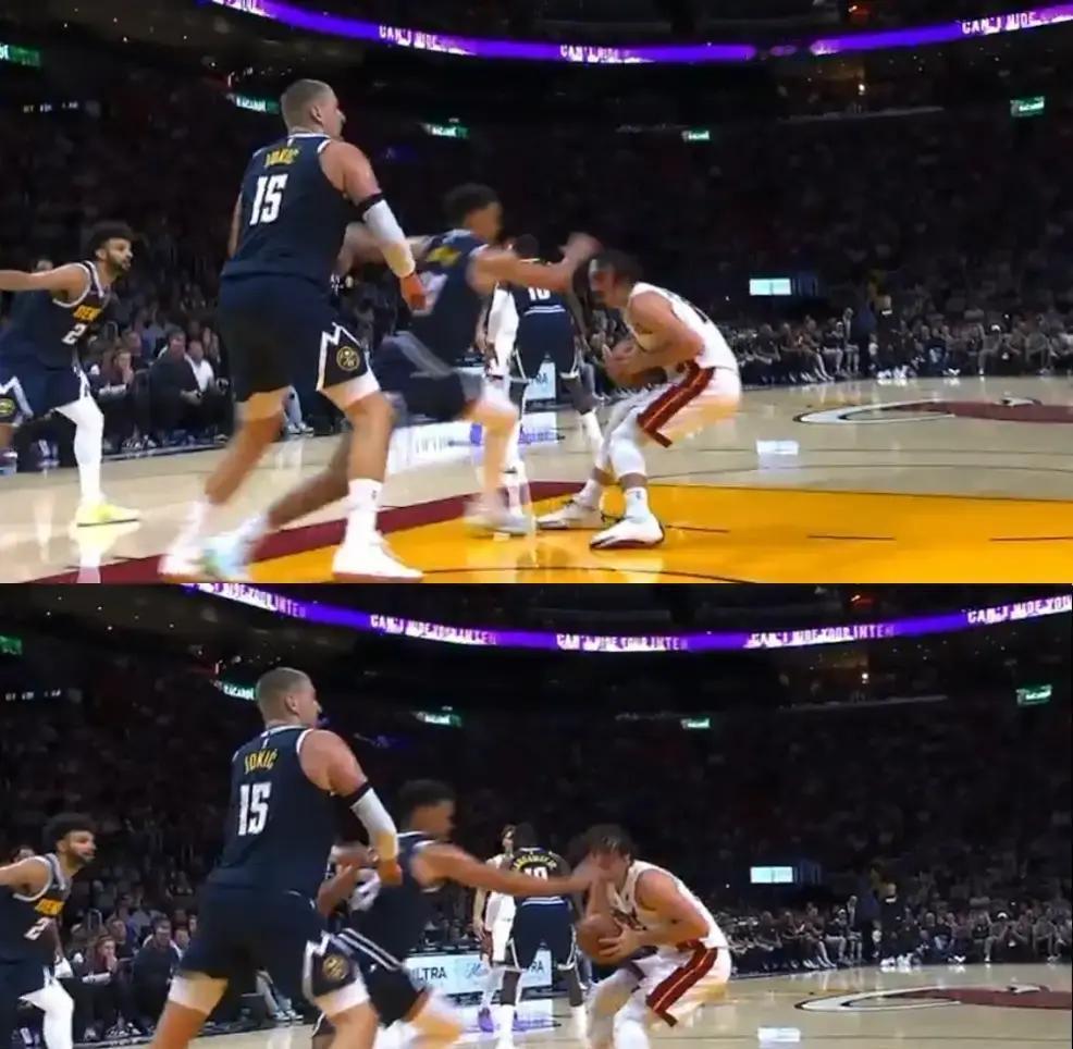 膝盖被队友踩歪！约老师当场退赛
 
刚打21分就被抬走，掘金全队脸色全白。队医冲