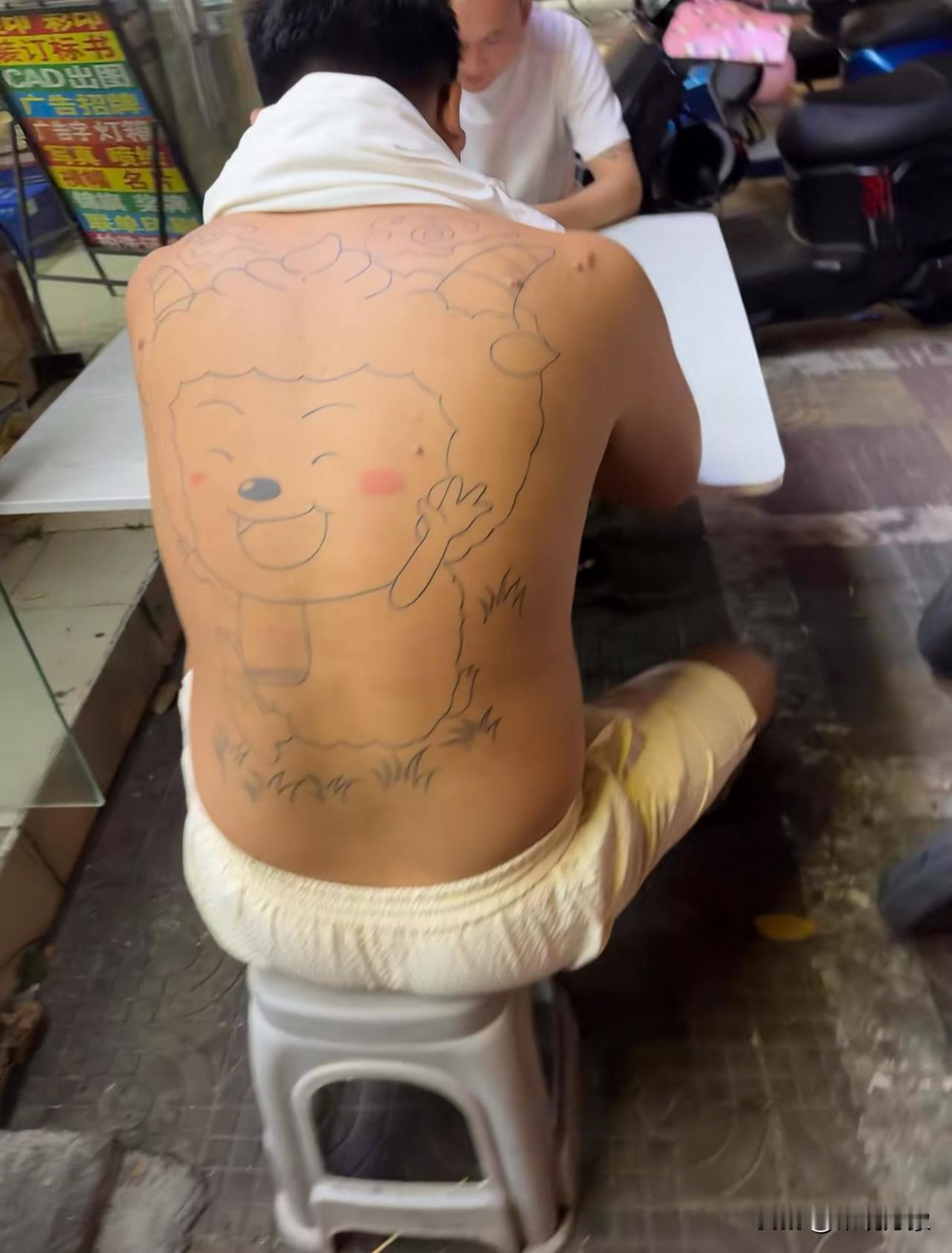 我早跟你说过，出门要低调，要低调…社会人 纹身