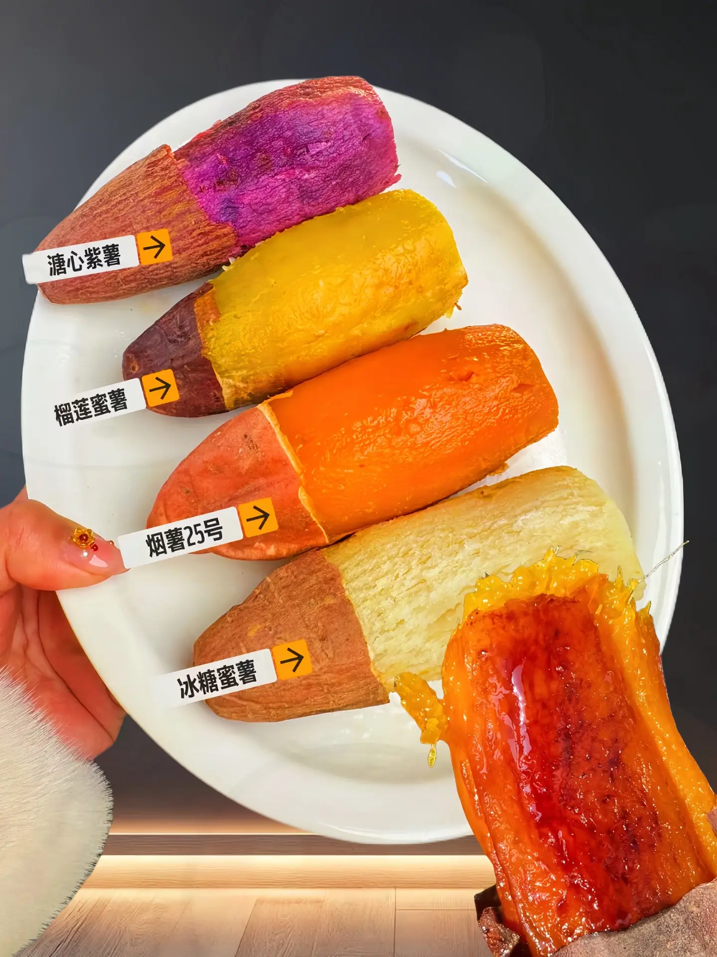 一箱就可以吃到四个口味。满足你对红薯的各种想象！小孩子才做选择呢，成年...