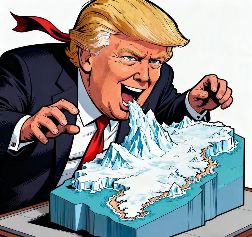 丹麦和欧洲如果想保住格陵兰岛，唯一的机会就是向俄罗斯求救。这就要牵扯到乌克兰问题