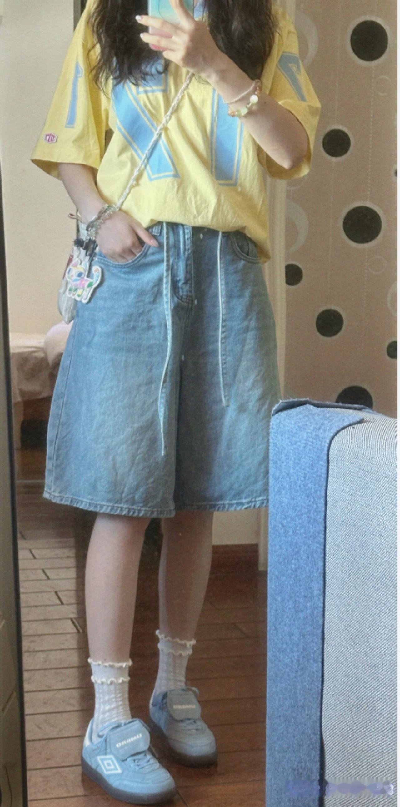 今日份ootd
（ugc小黄和茵宝小蓝好适配） ​​​