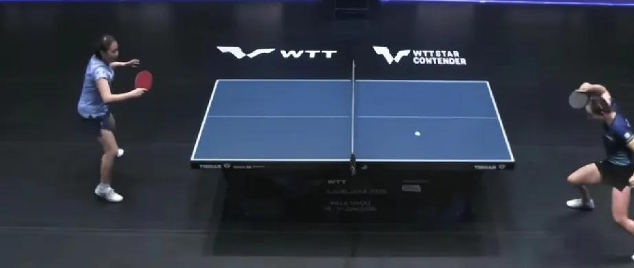 万远气到扔自己的球拍。
WTT卢布尔雅那球星挑战赛资格赛女单资格赛第二轮，
朱梓