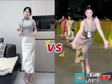 两个女子下班后，约了一局，比试比试舞蹈，选一选看谁跳的好，有精髓、有味道。
视频