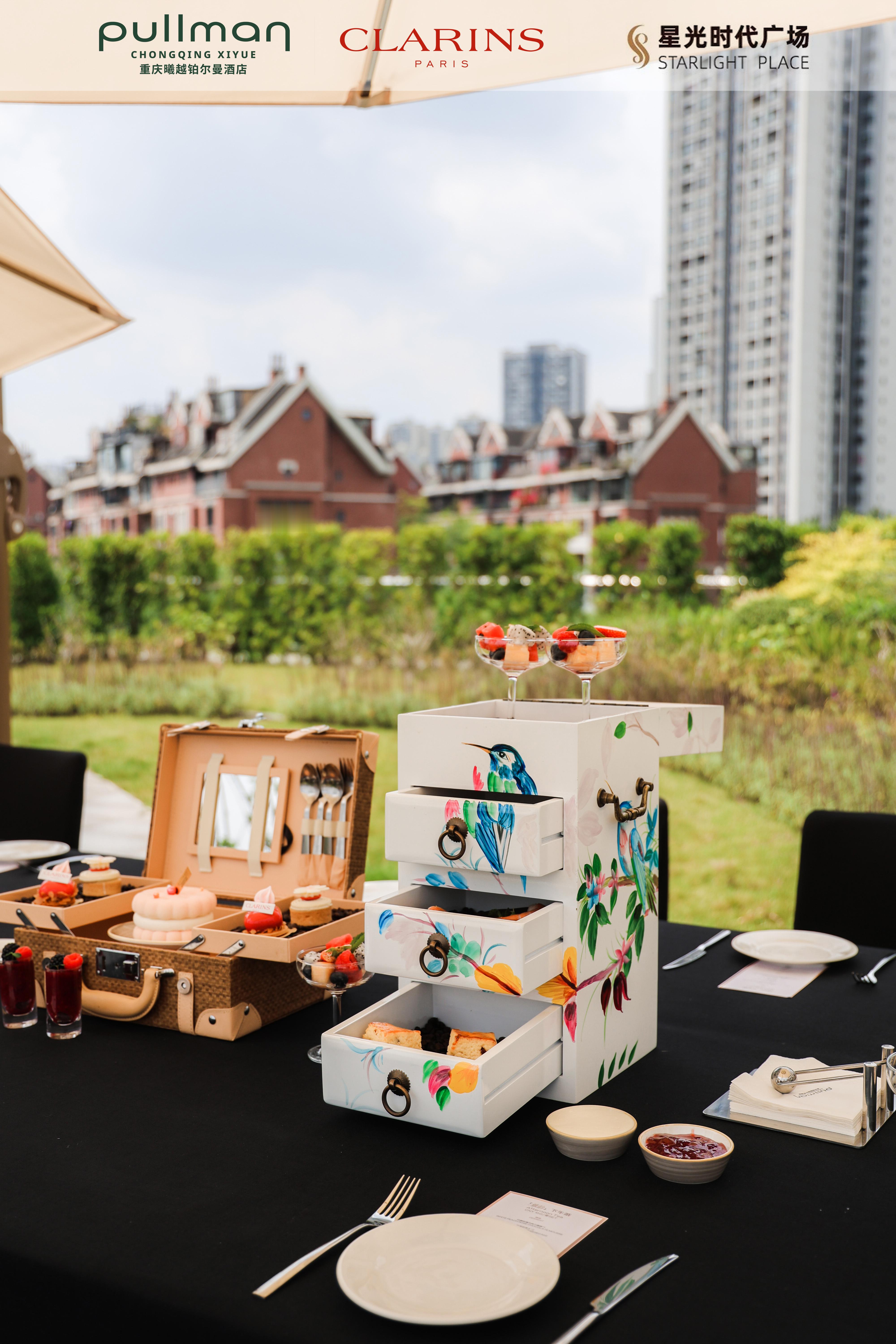今日的甜蜜是法式浪漫味儿的～PULLMAN×CLARINS 同为法兰西血统的雅致