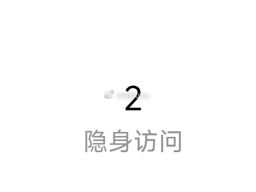 居然有两个隐身访问我的