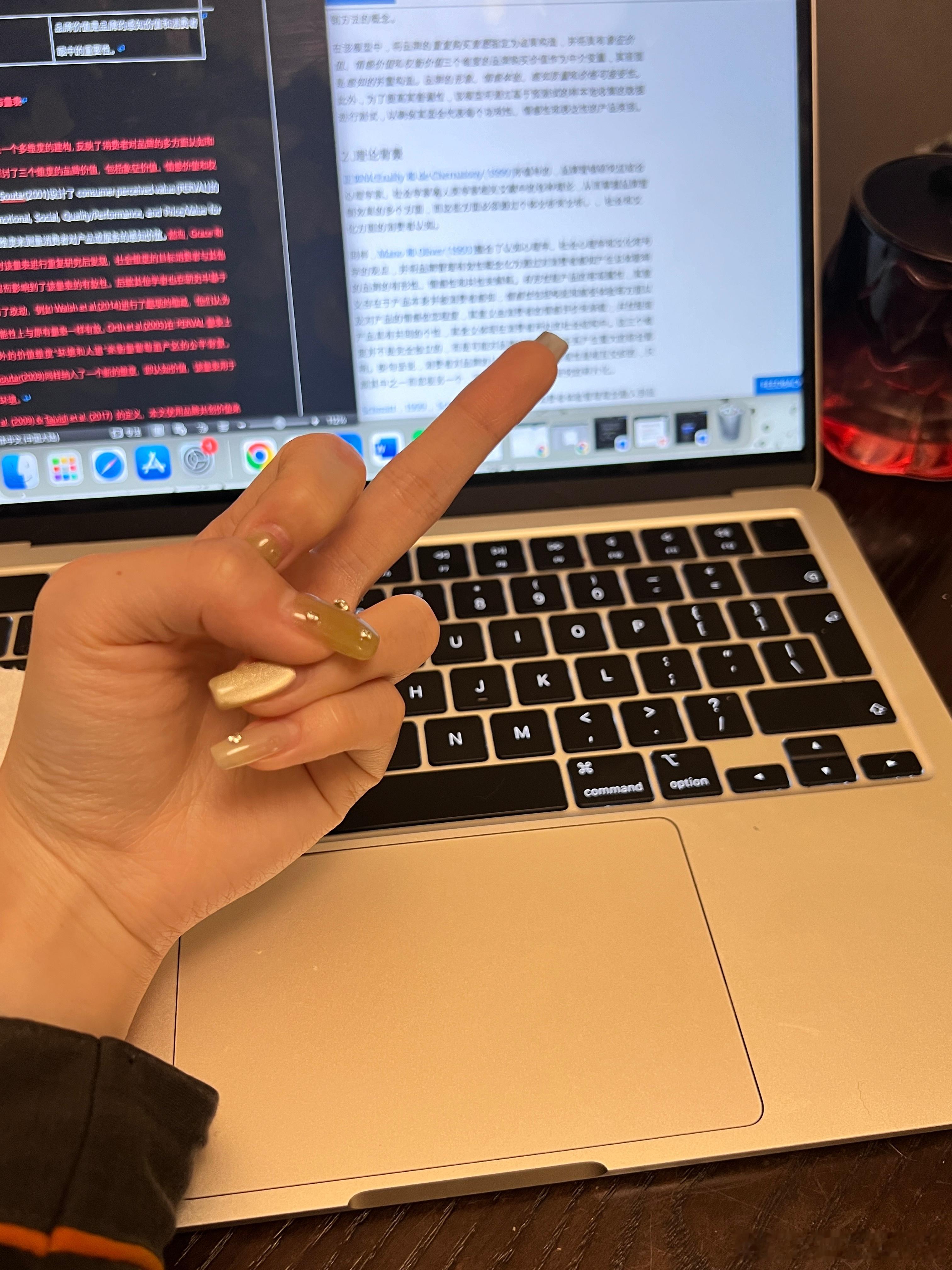 好喜欢这种写论文要死不活的感觉。有一种淡淡的死感。 ​​​