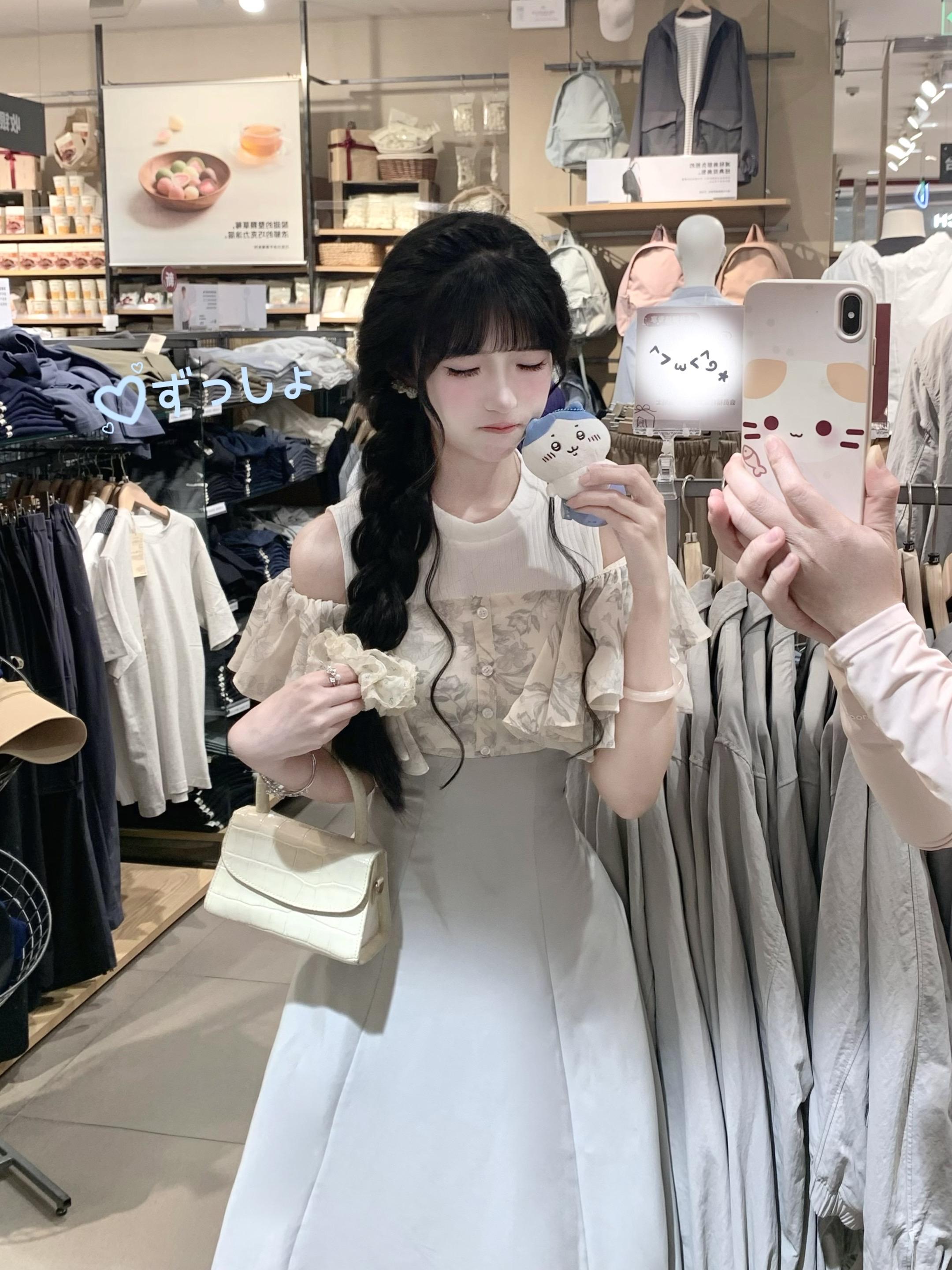 ♡我是不会放弃穿成樱花妹的🐰。日系编发好温柔