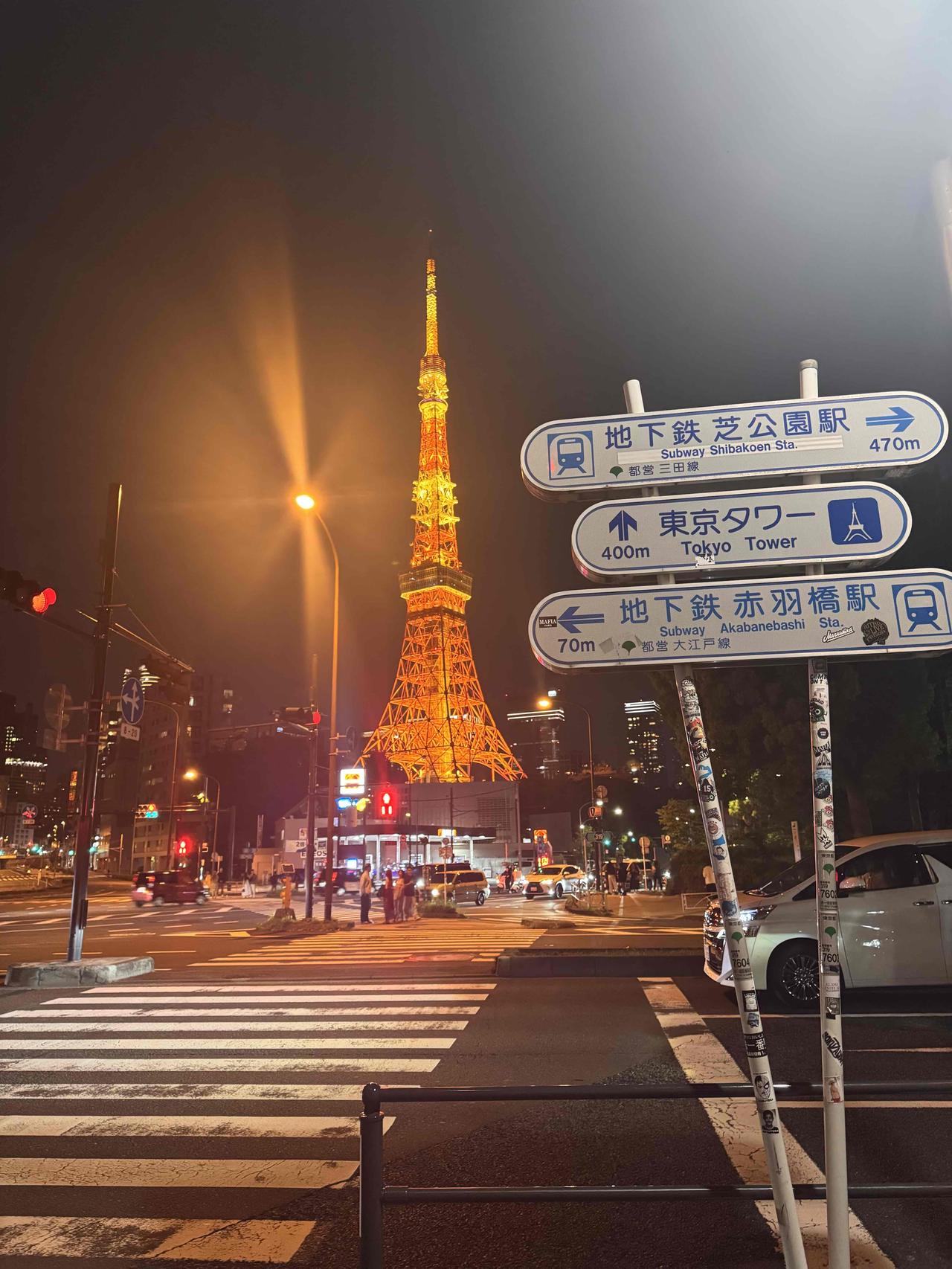 东京の夜