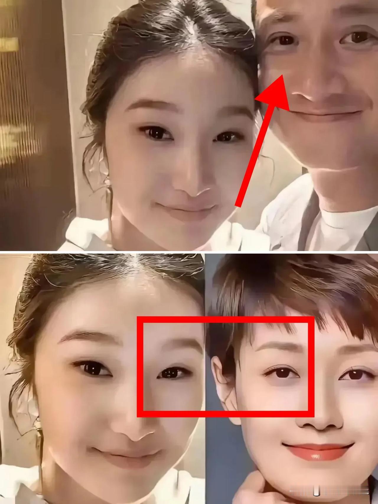 看了马伊琍和她女儿的合影

小女孩虽然漂亮，但跟马伊琍不像

仔细看去，她竟然像