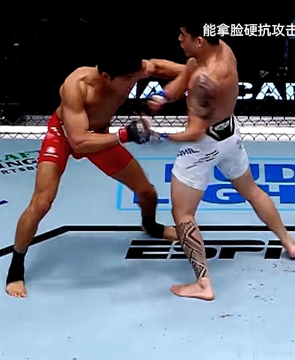 韩国李正勇使出一顿组合拳，又打晕了一个穿红裤衩的 