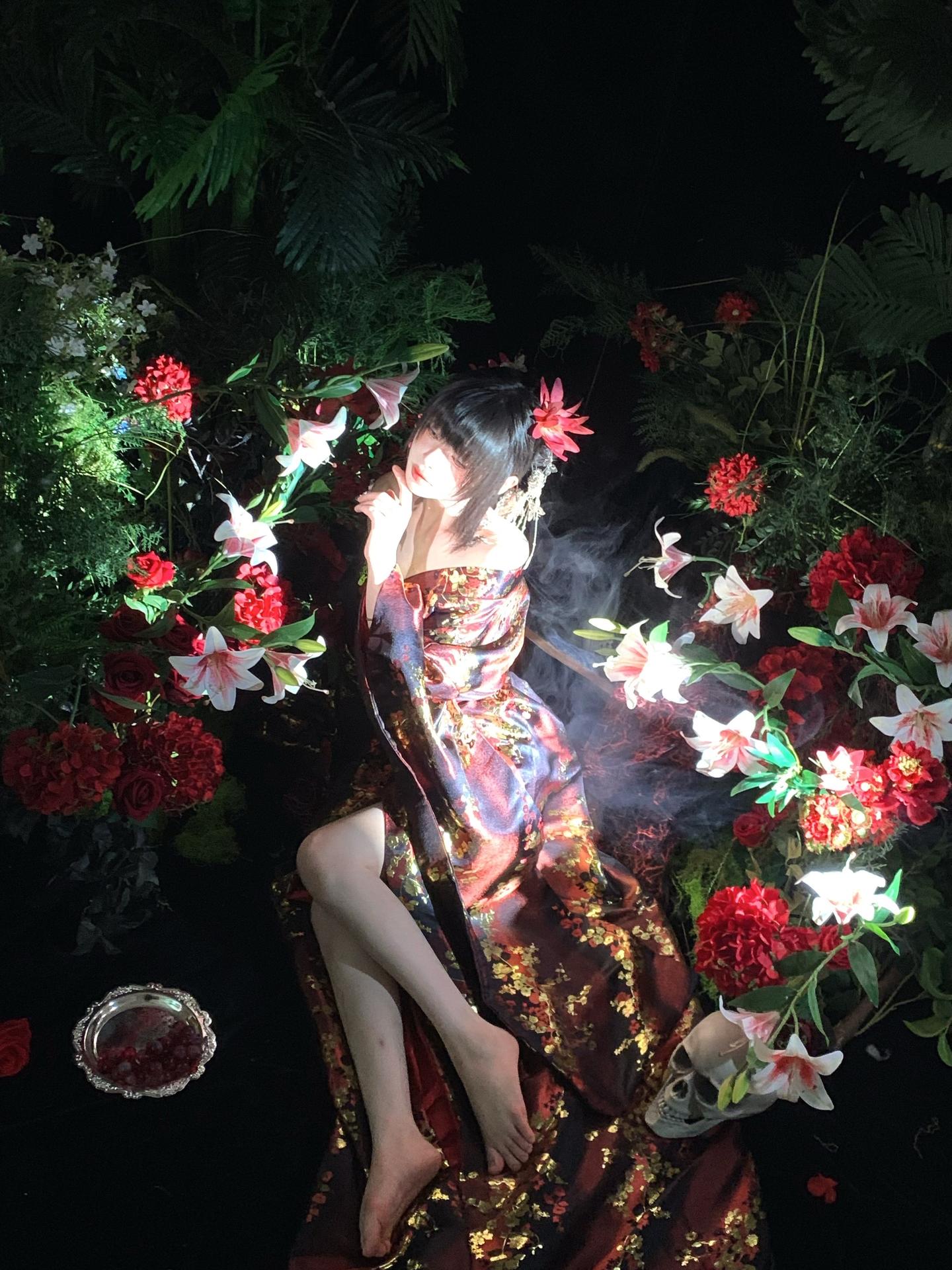 少女 妆造 摄影