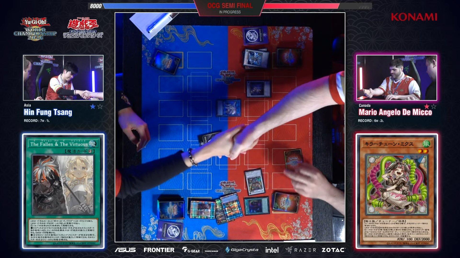 WCS2026 OCG/TCG部门 半决赛1北美区域加拿大选手Mario Ang