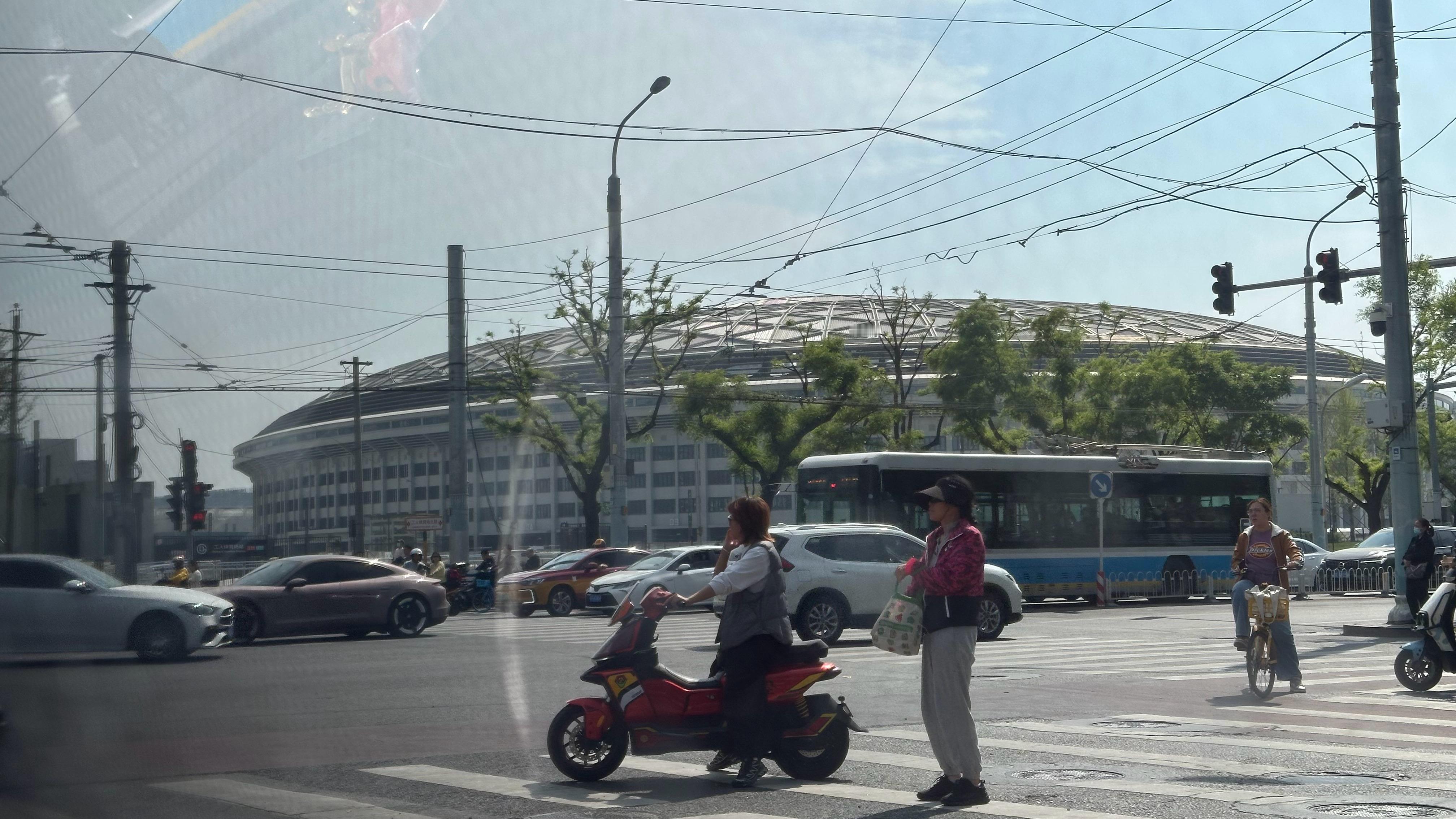 又路过了。 北京·北京工人体育场