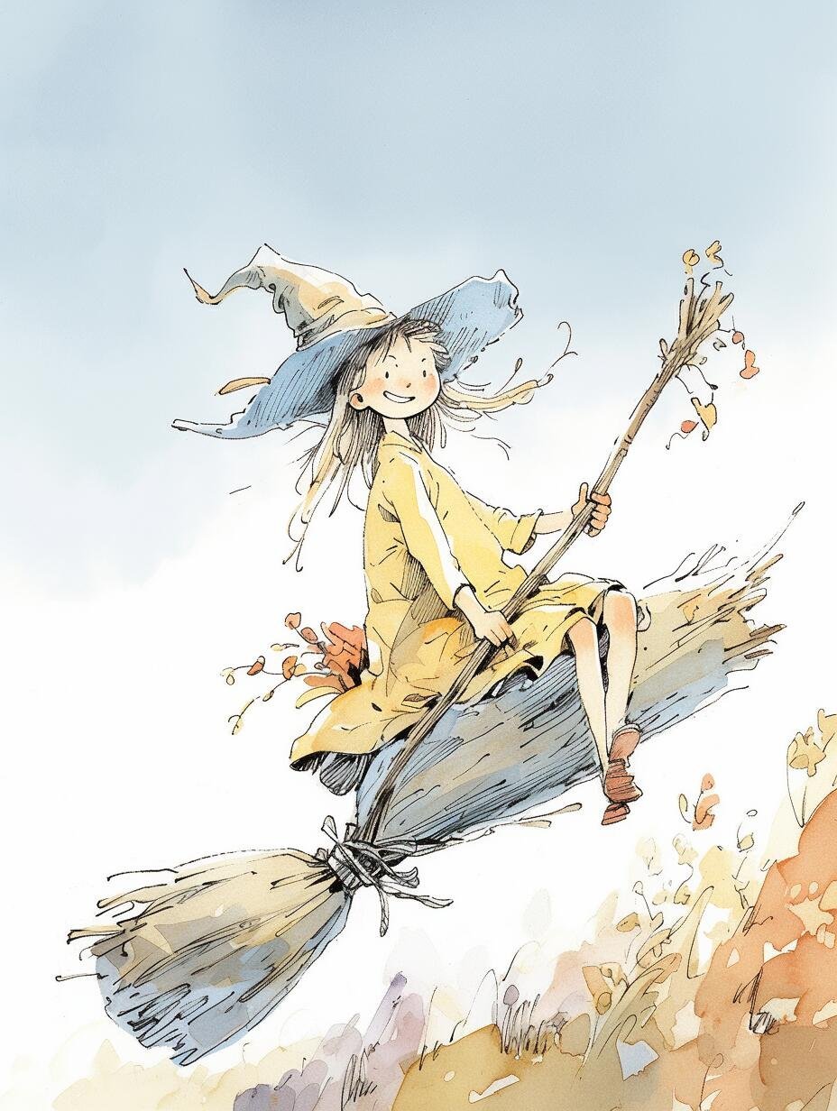 ai探索计划  ｜ ai创造营  魔法坏女巫  俏皮萌主 在那被迷雾笼罩的奇幻山