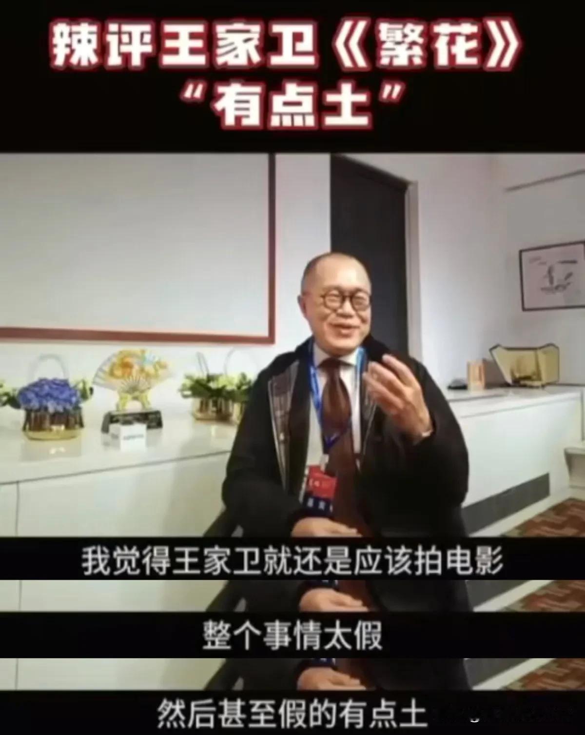 梁文道：“我觉得王家卫还是应该拍电影，他拍电视剧太假、太土。”

李立群：“王家