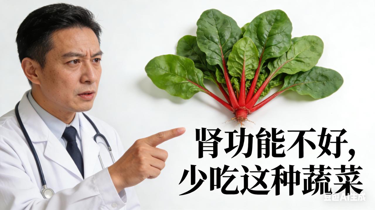 医生提醒：肾功能不好少吃这种蔬菜

【紧急预警】别让“养生菜”变成“伤肾刀”！这